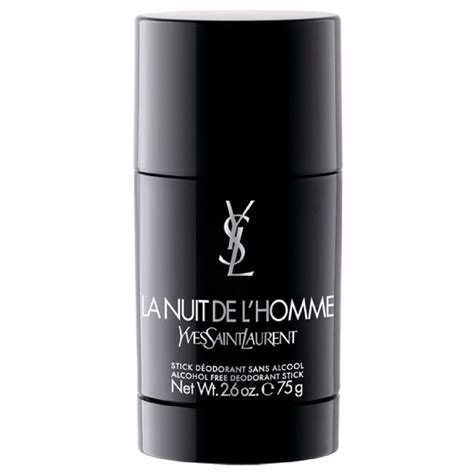 ysl l'homme la nuit deo stick 75 ean|ysl deodorant stick.